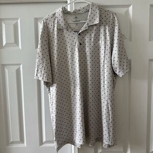 Gray Patterned Men's Polo Shirt